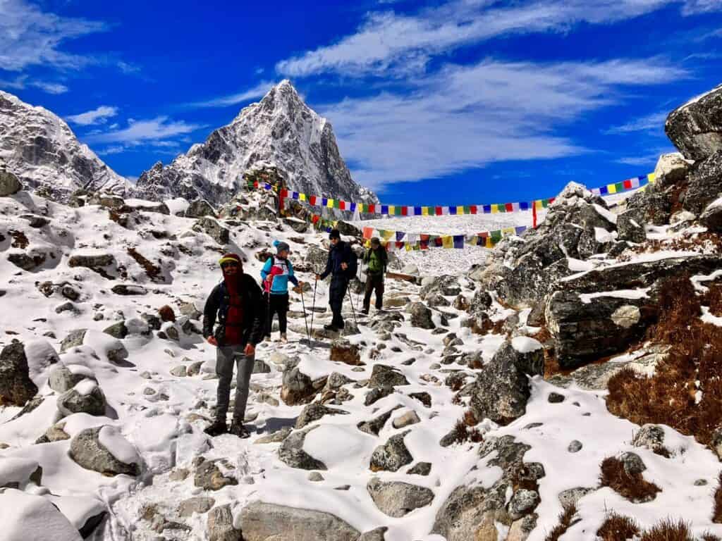 Everest base camp trek in October
