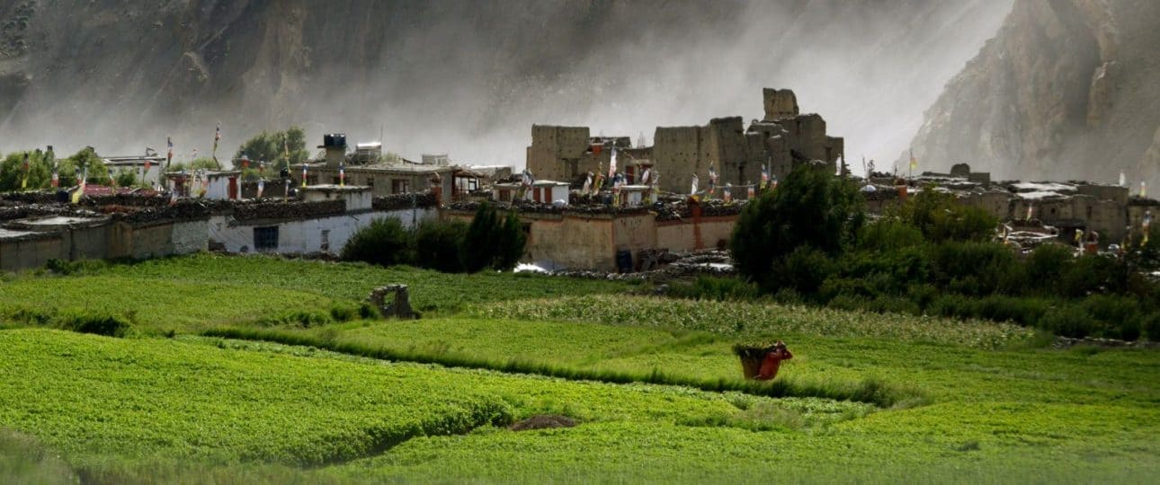 mustang nepal weather and temperature