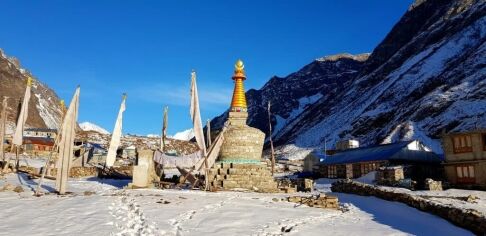 photos of langtang valley trek