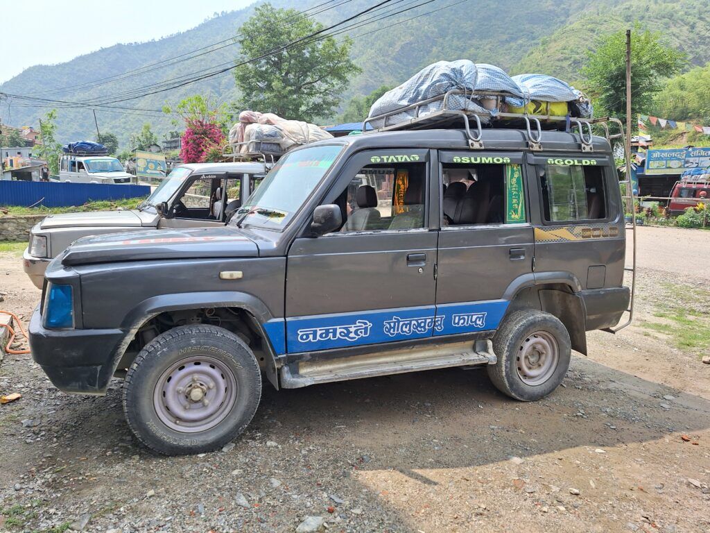 transport to use while trekking to ebc without the flight to Lukla