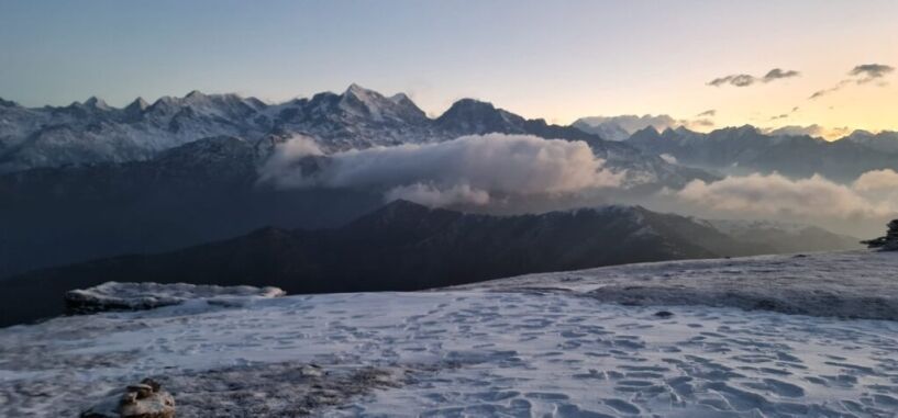 beautiful view from pikey peak